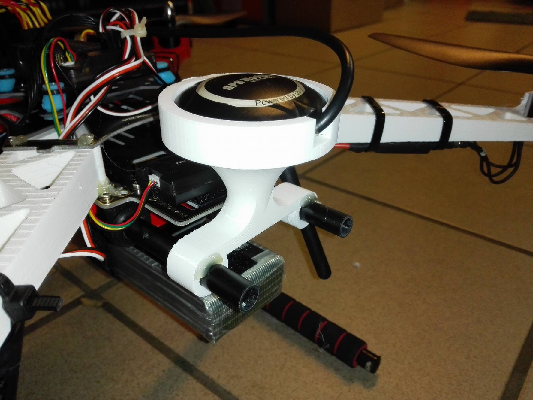 GPS Mount S500 quadcopter