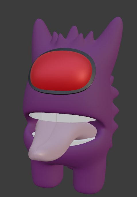 Among Us Gengar