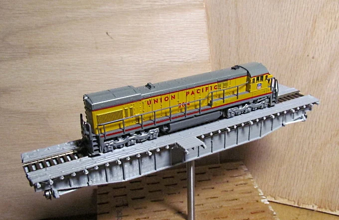 N Scale Turntable Part 2 -- Bridge Decking