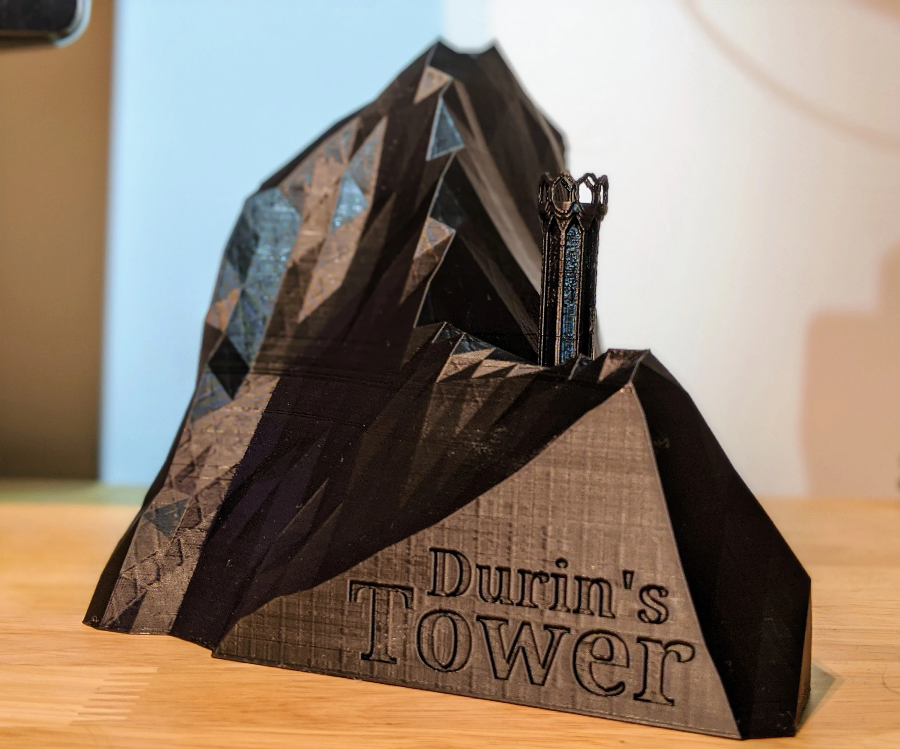 Durin's Tower on Summit Zirakzigil: Gandalf and Balrog Battle of the Peak