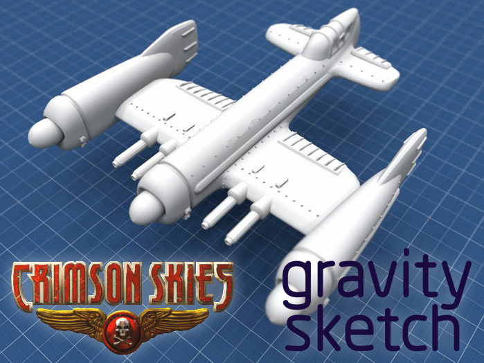 Crimson Skies - Curtiss Wright P2 Warhawk