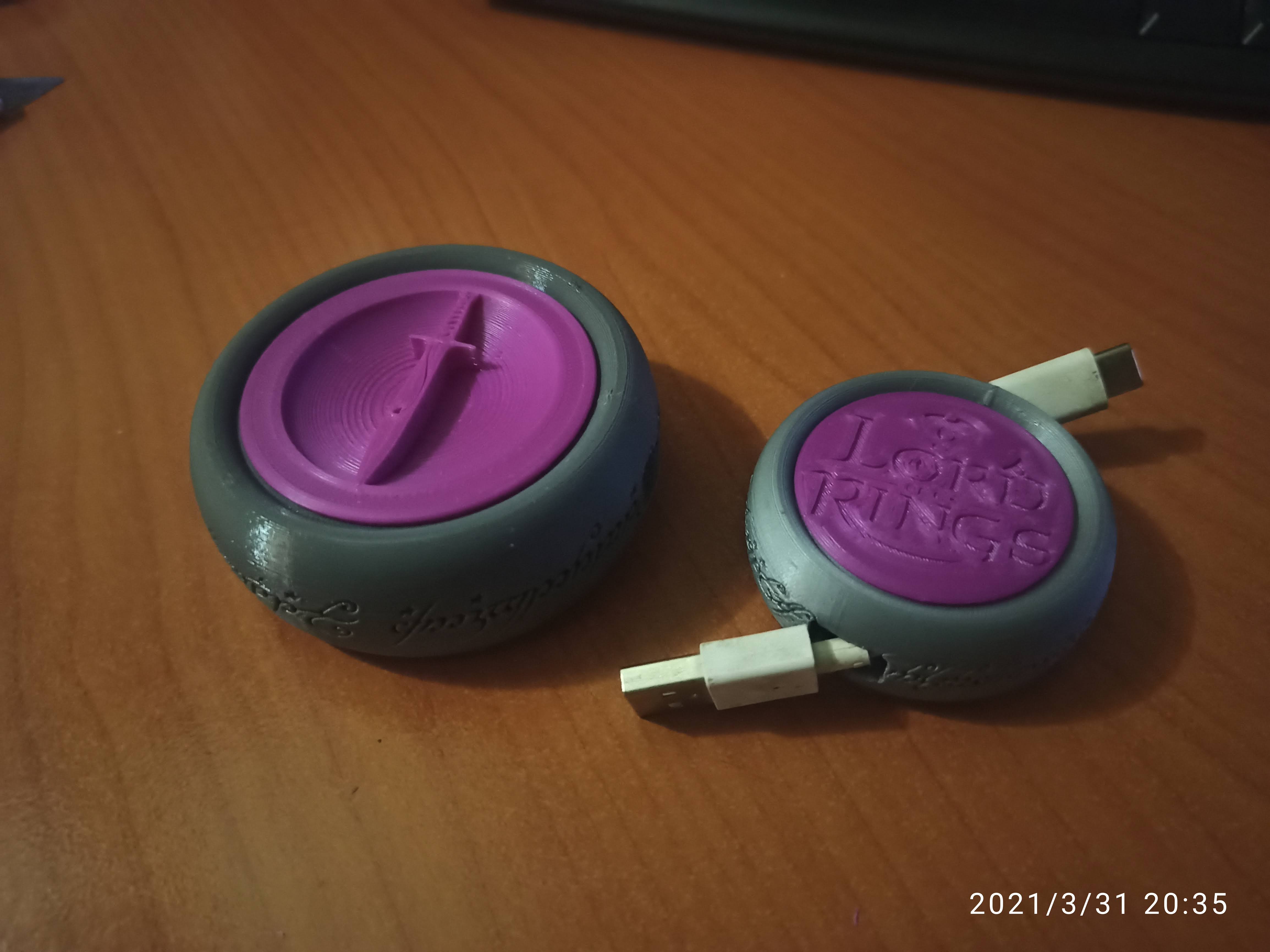 USB Cable reel - One Ring