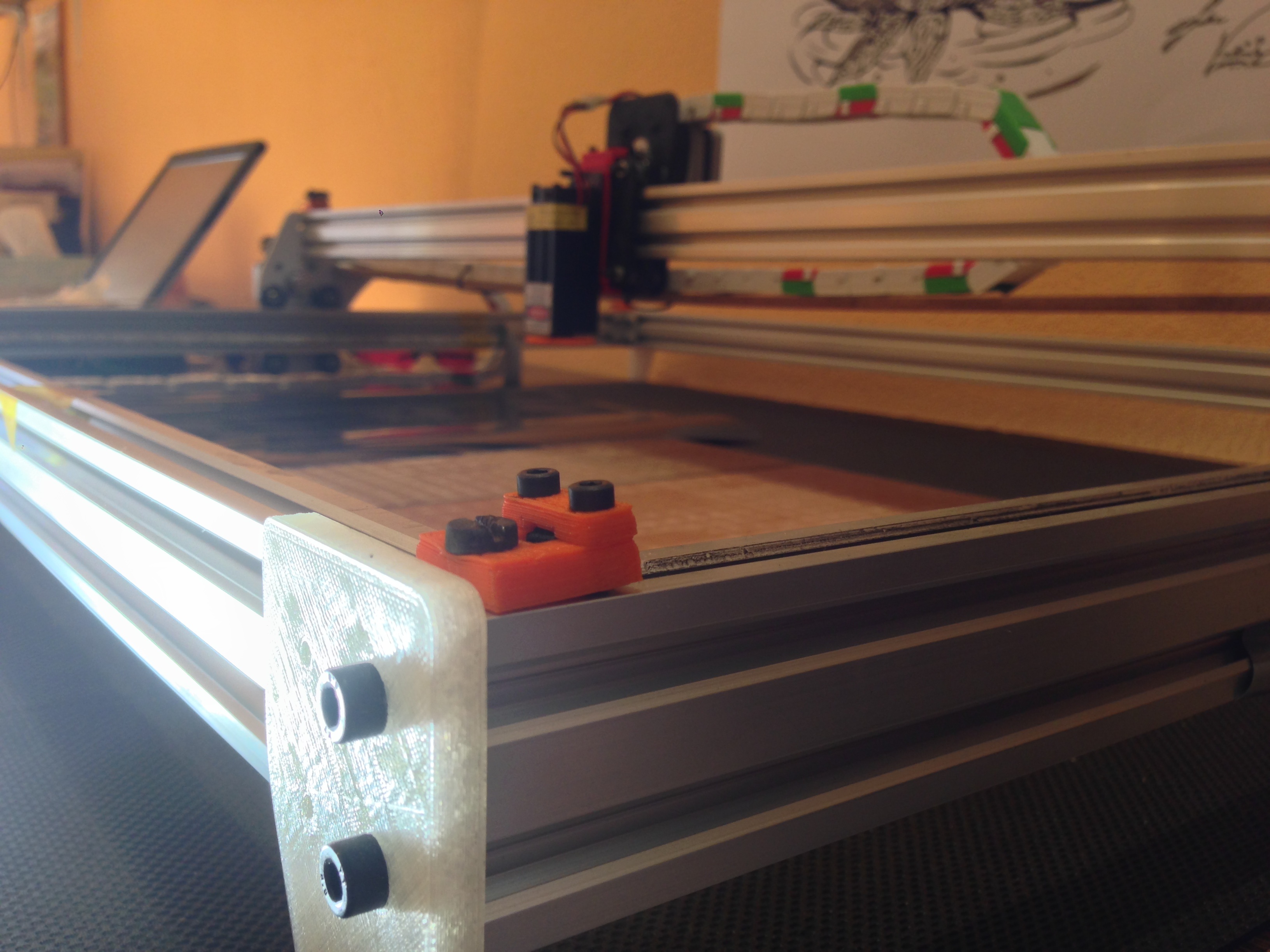 Eleksmaker cnc laser belt tensor