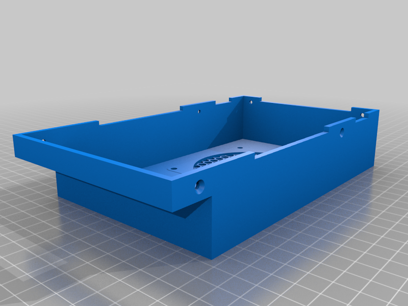 Ender 3 Power Supply Fan Case 80mm with fan cover