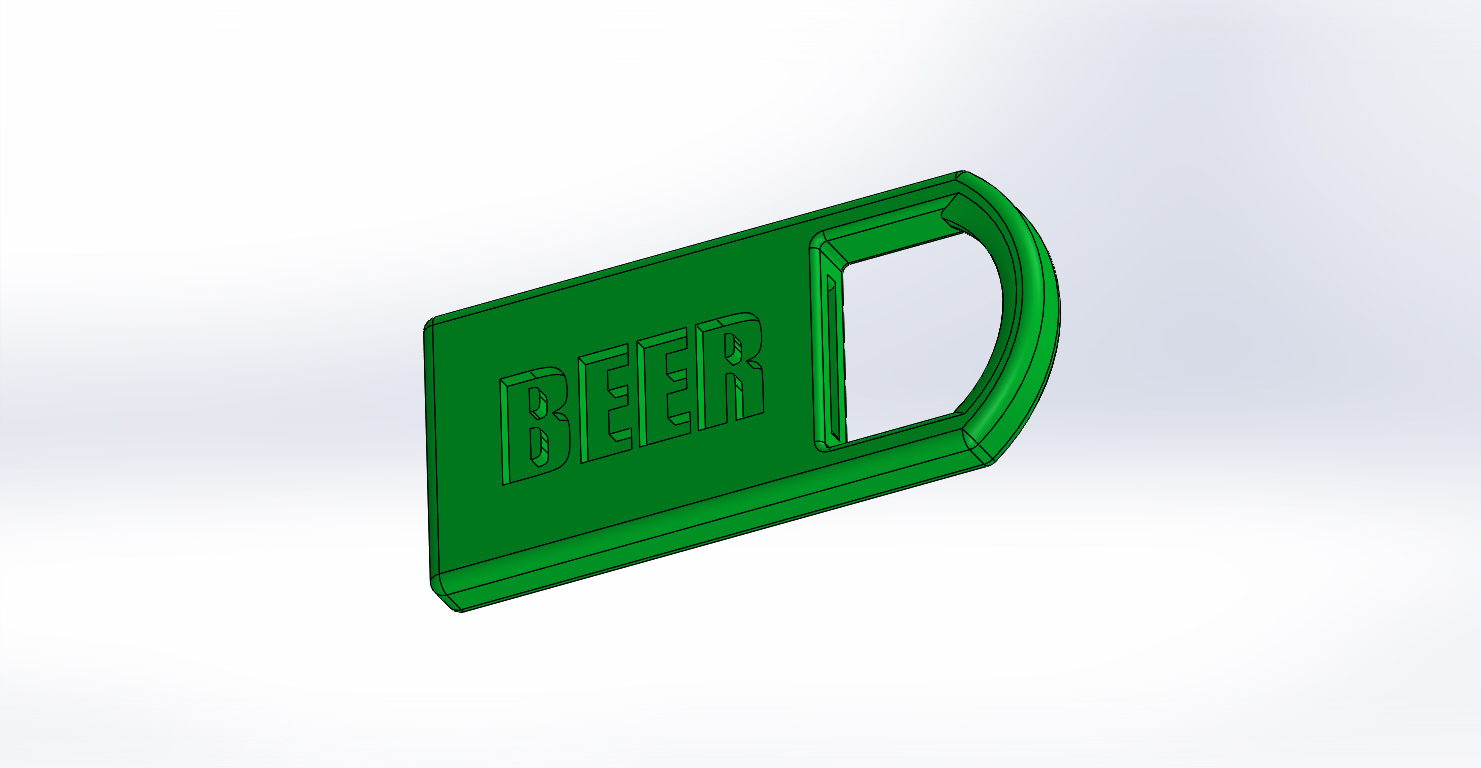Bottle opener "Norwegian Krone"