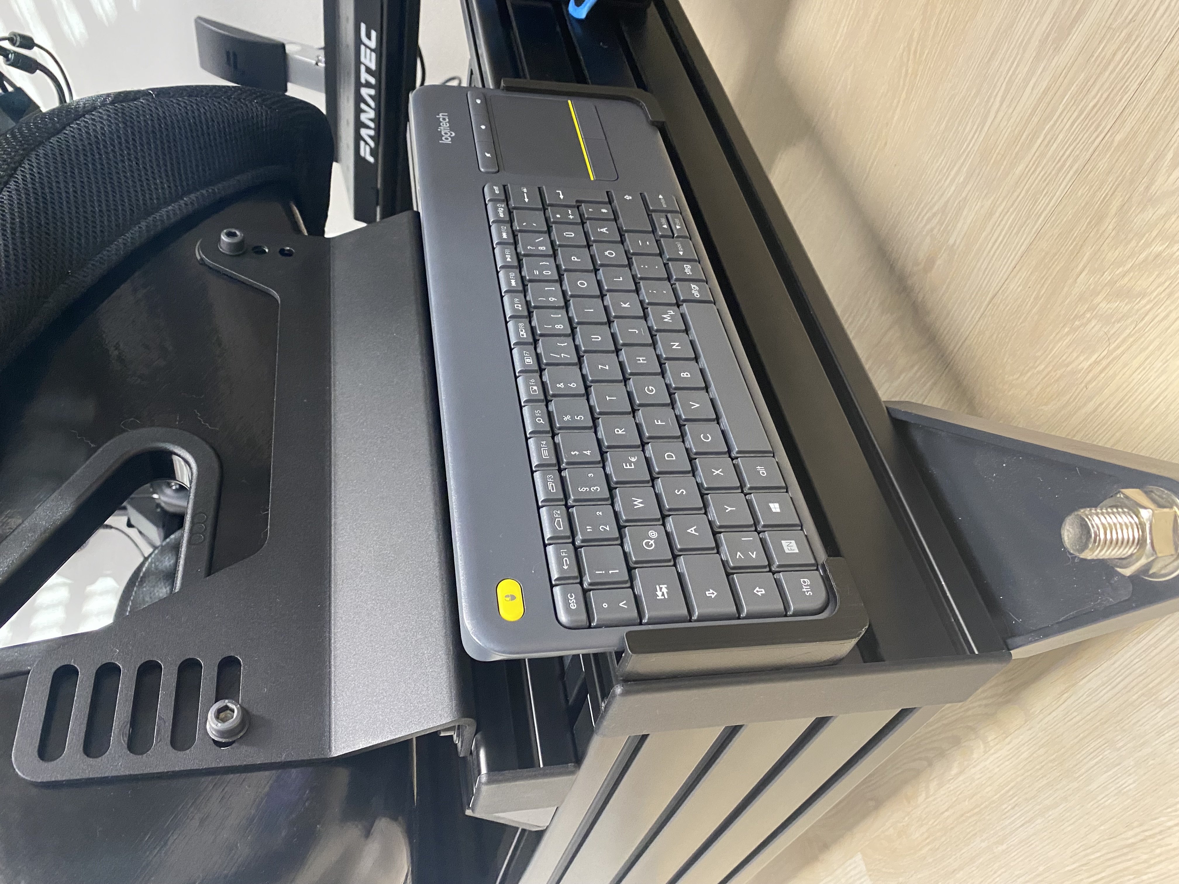 Logitech K400+ Mounting Brackets (T slot profile)
