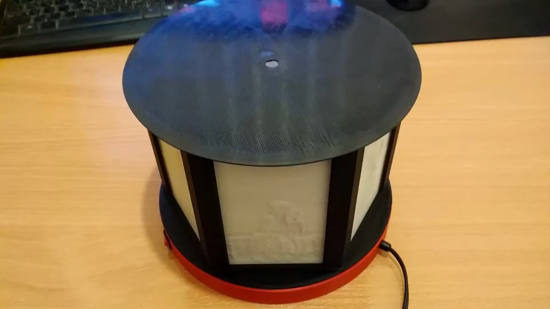 Litophane night lamp