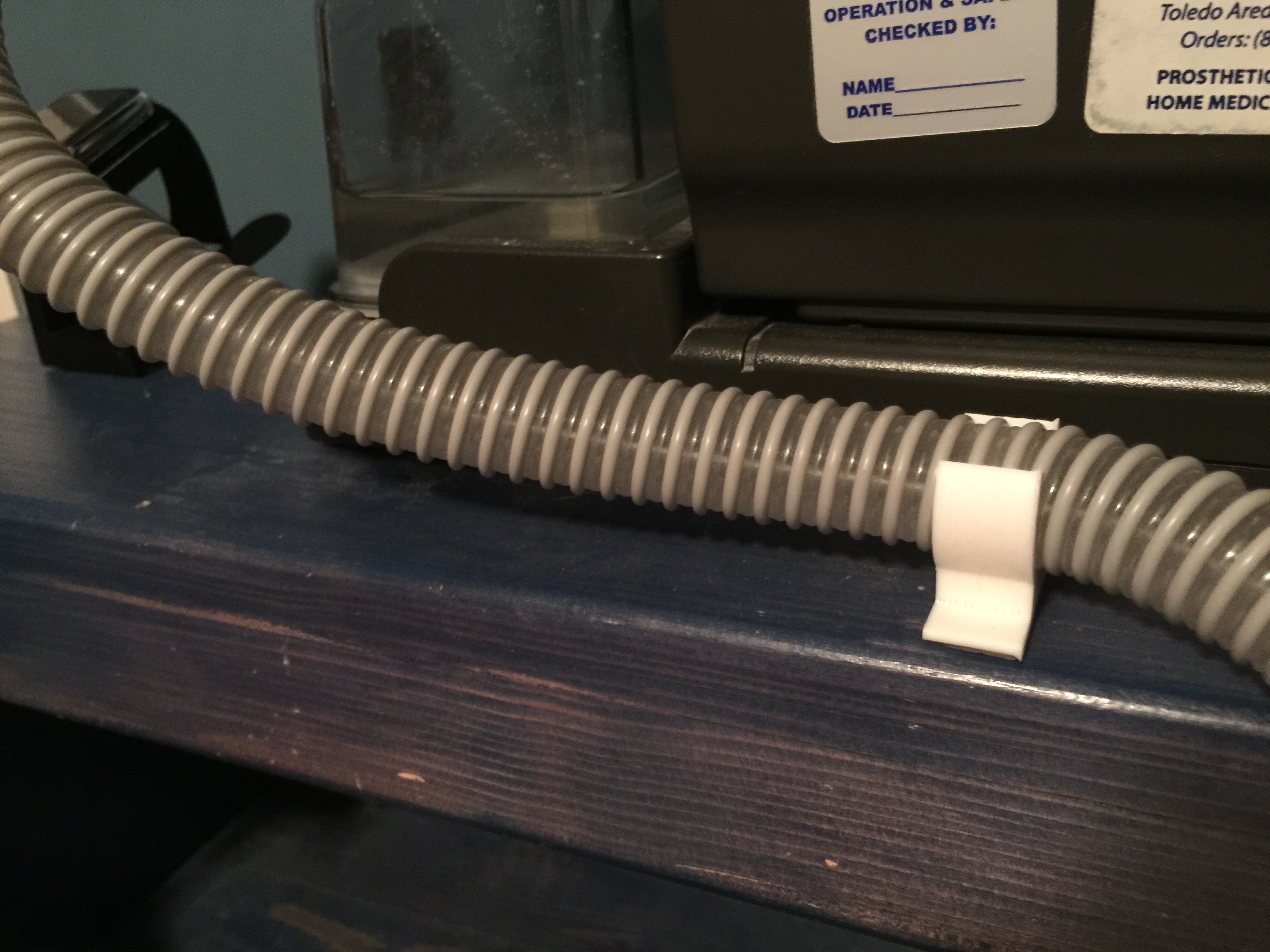 Parametric hose clamp, CPAP or other hoses