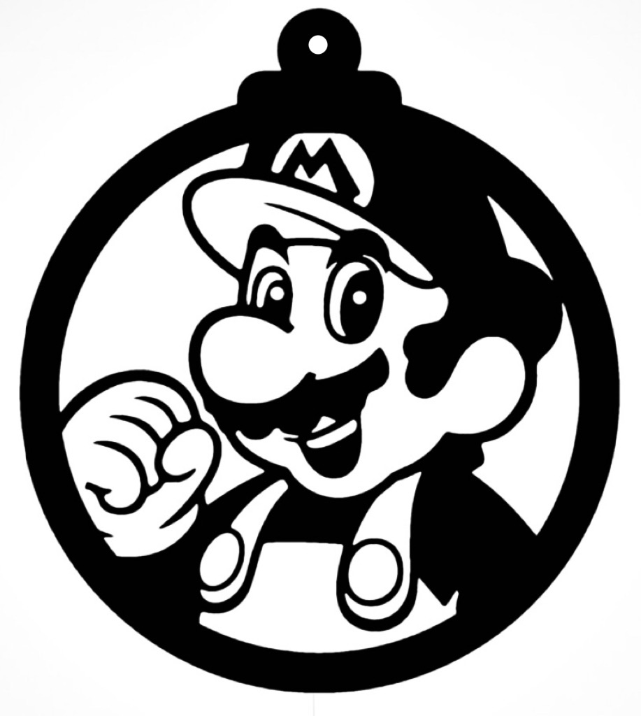 Mario Ornament