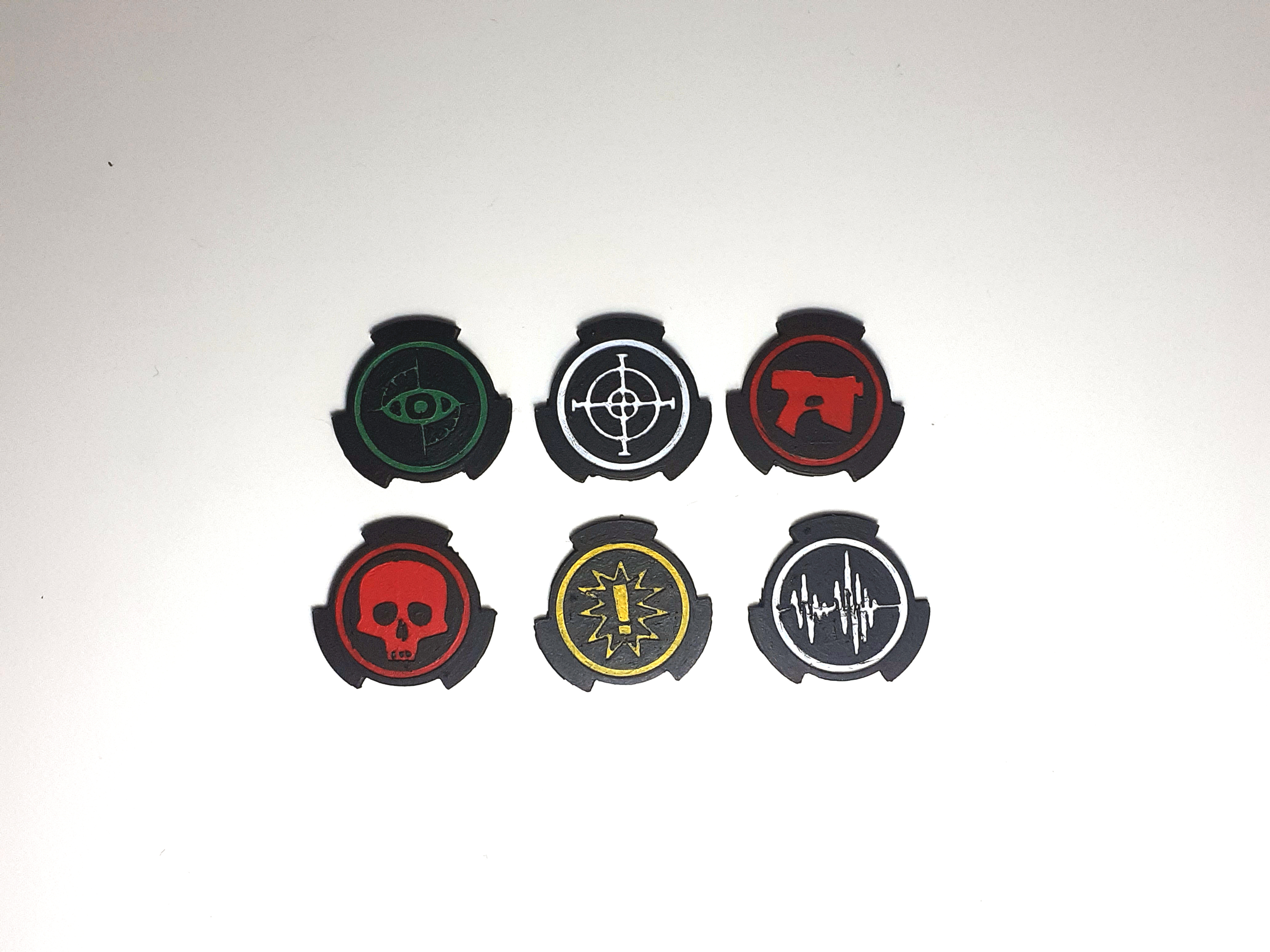 Urban War Token Set
