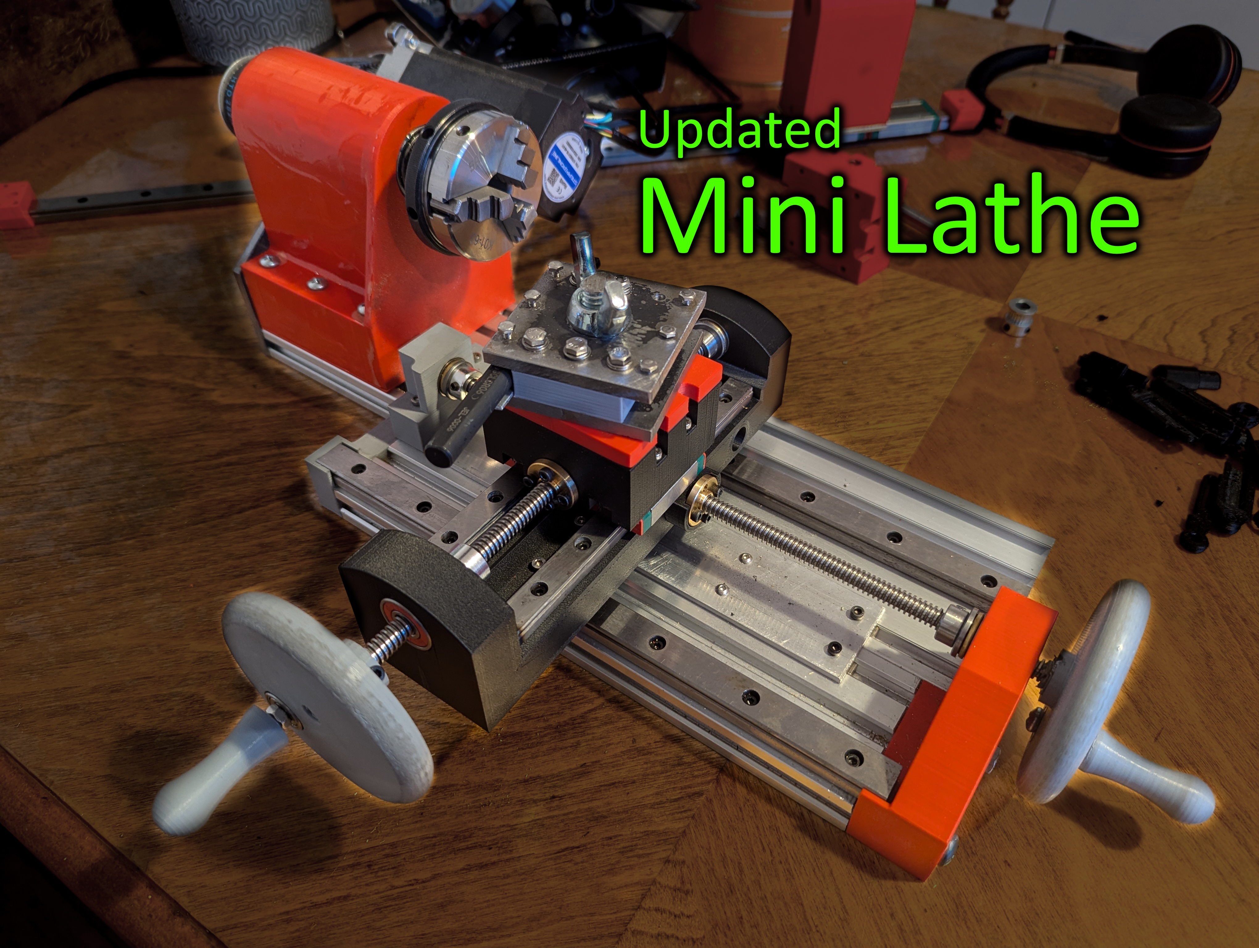 3D Printed Mini Lathe