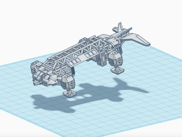 Aliens Kitbash: UD-4S Skycrane v3 "Eagle"