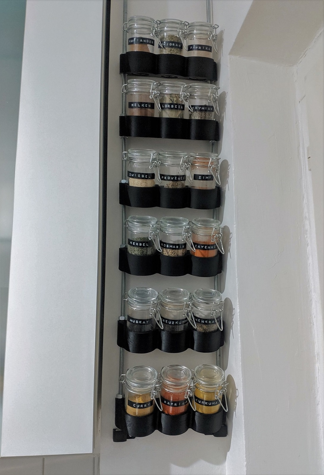 modular spice rack