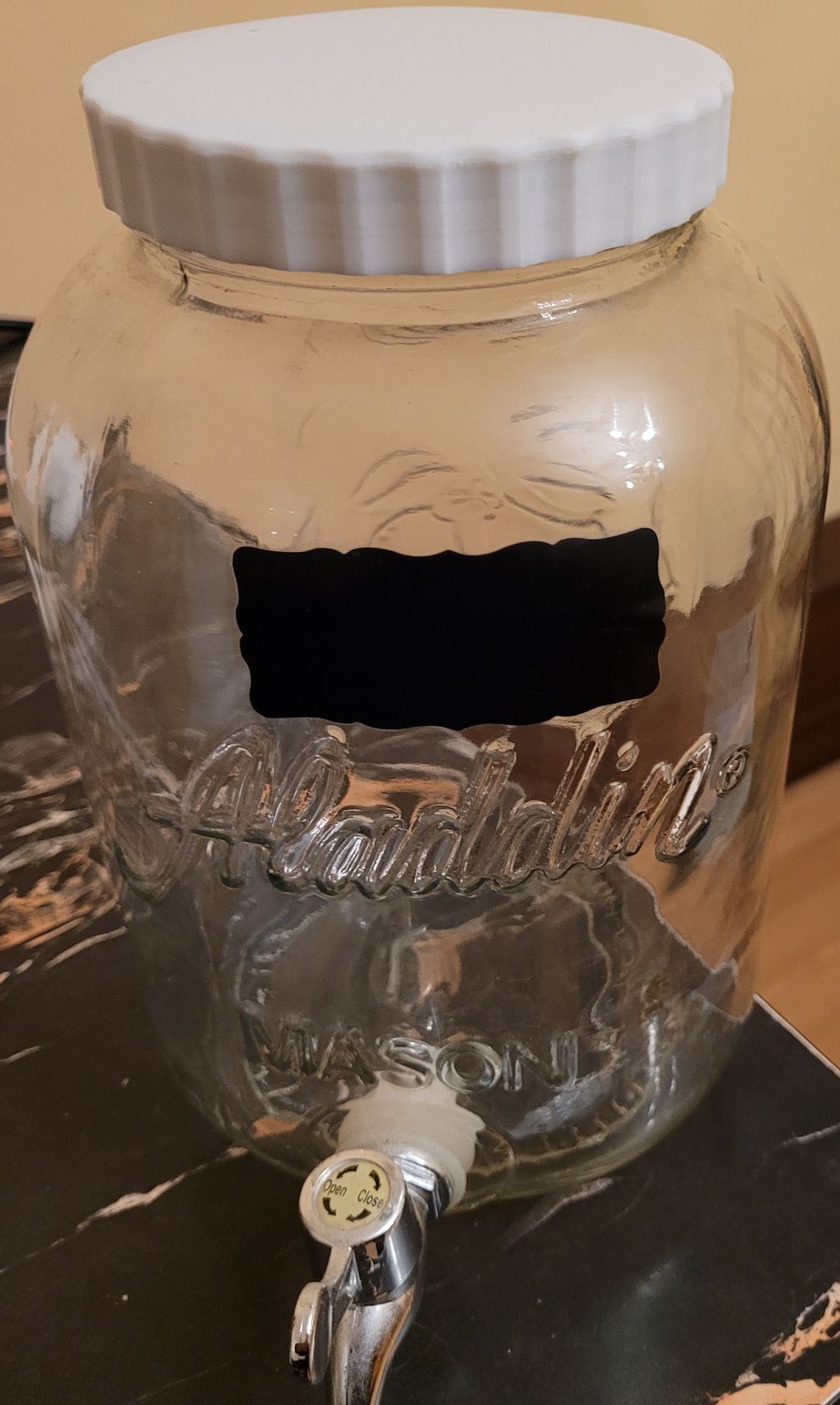 Couvercle bocal en verre