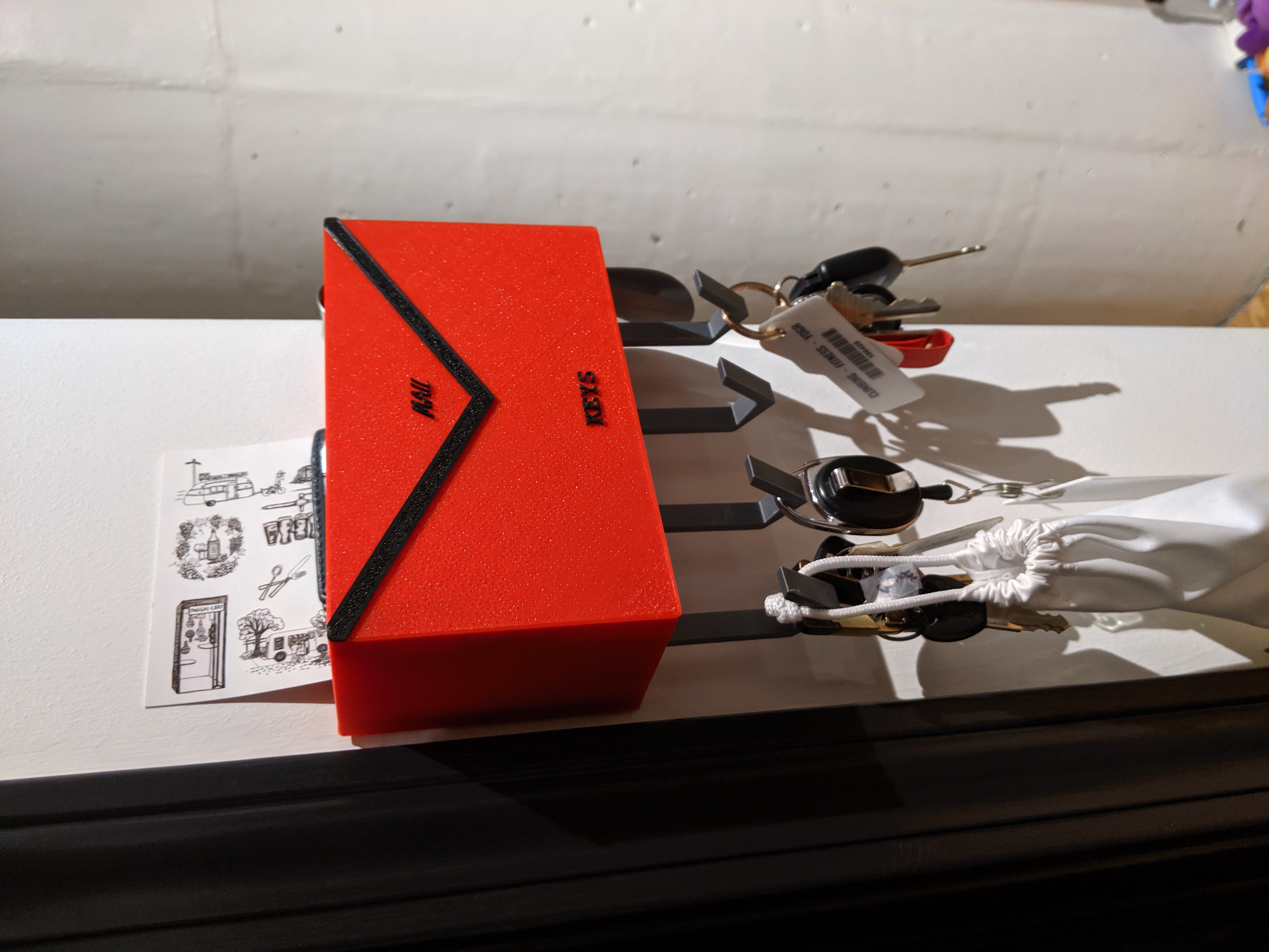 Mail and Key Box