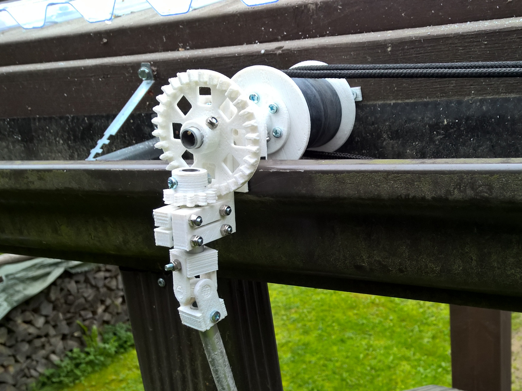 Automatic drainpipe cleaner (no electricity)