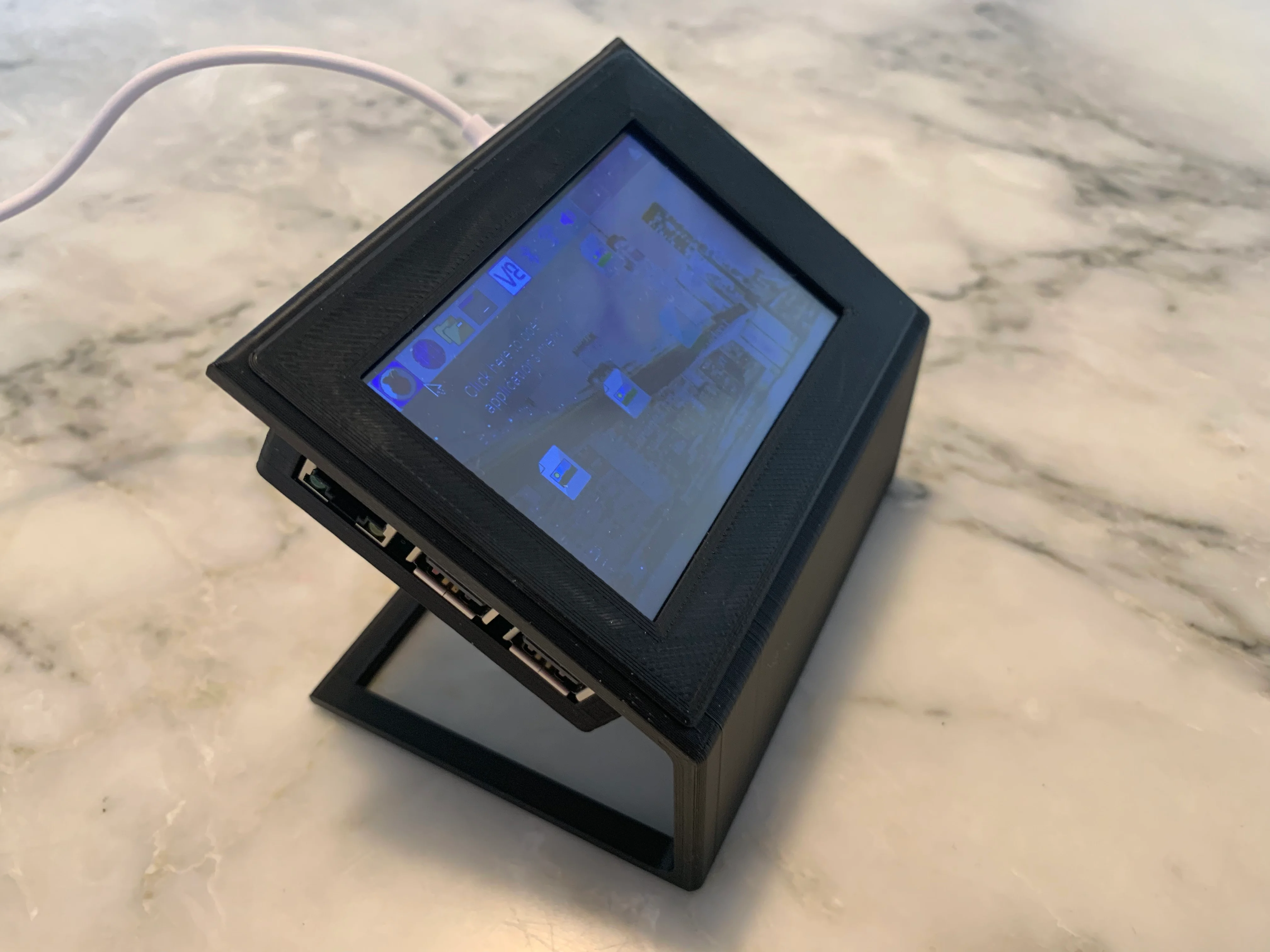 Raspberry Pi Case with Cam and Stand