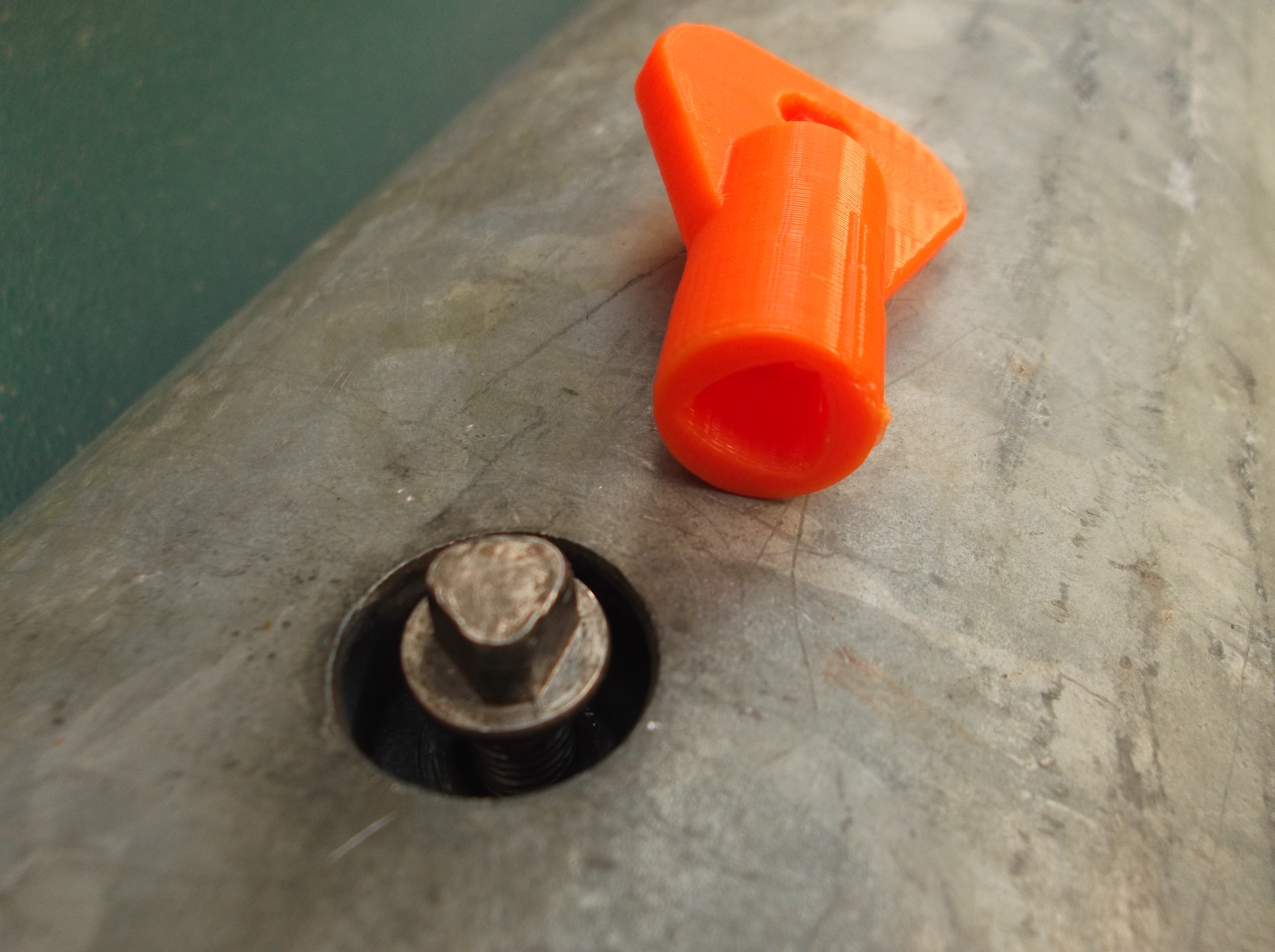Multi-purpose Triangle Key  - REMIX - Lamp Post Style Service Key etc