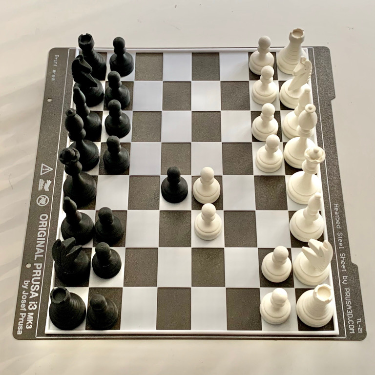 Czech-Style Magnetic Chess Set inspired by the Queen's Gambit