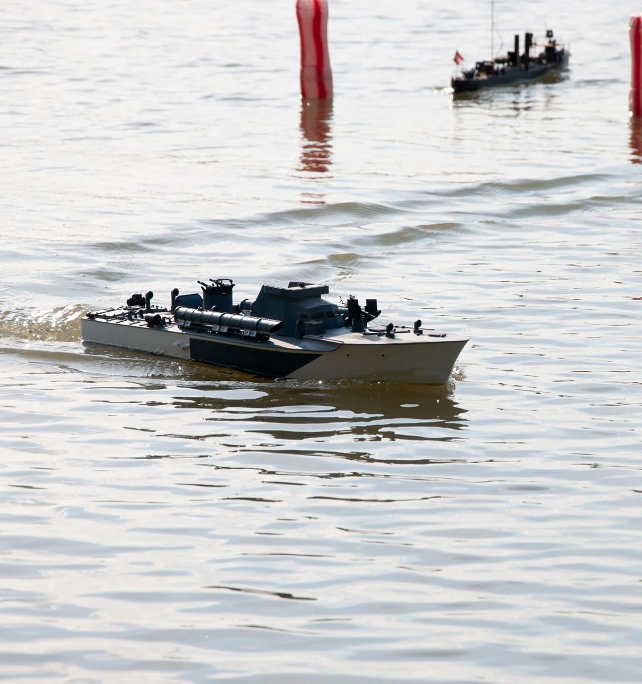 Vosper MTB 234 Torpedo Boat Scale Model - Hull