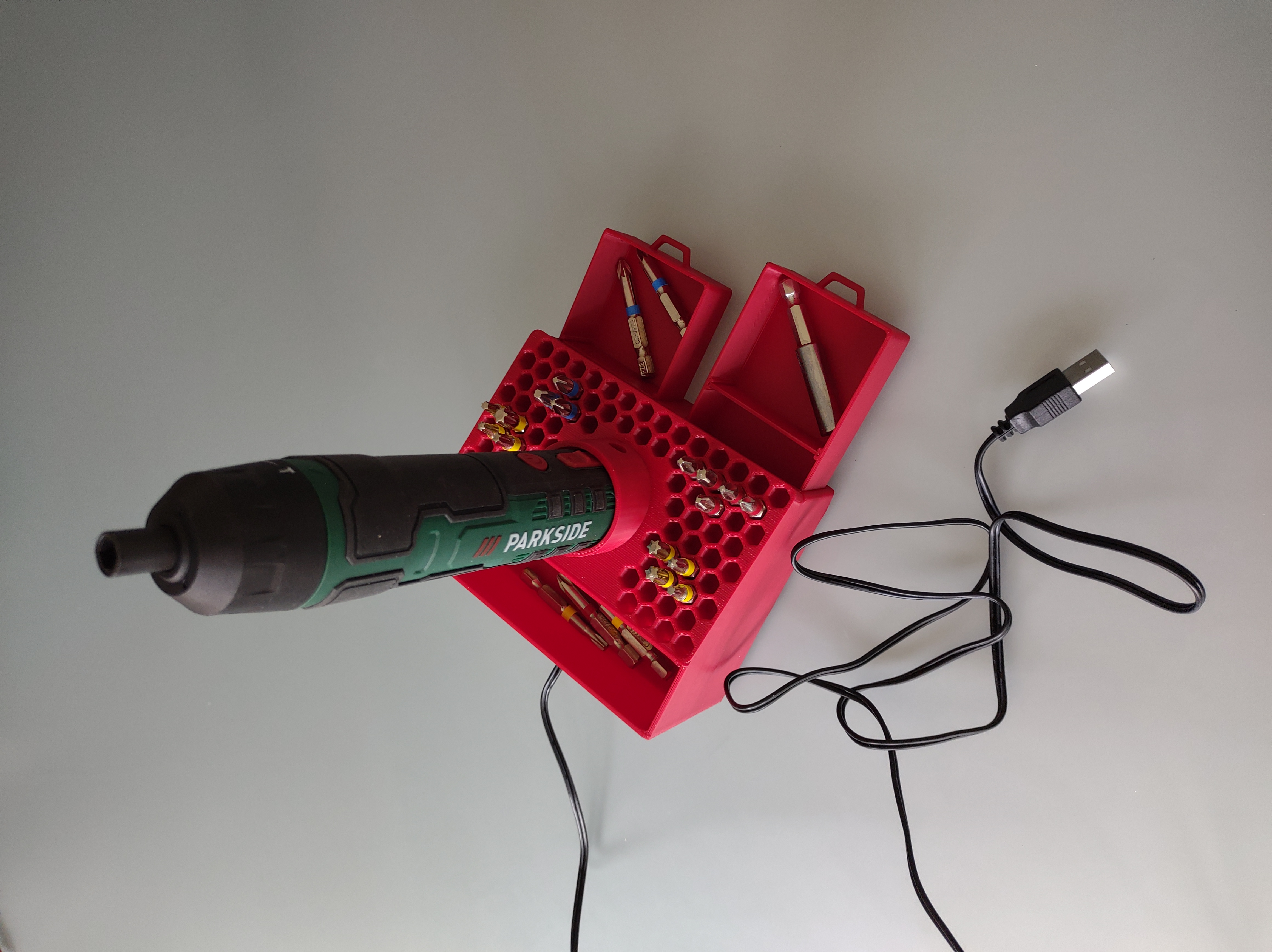 Docking station for Parkside cordless screwdriver