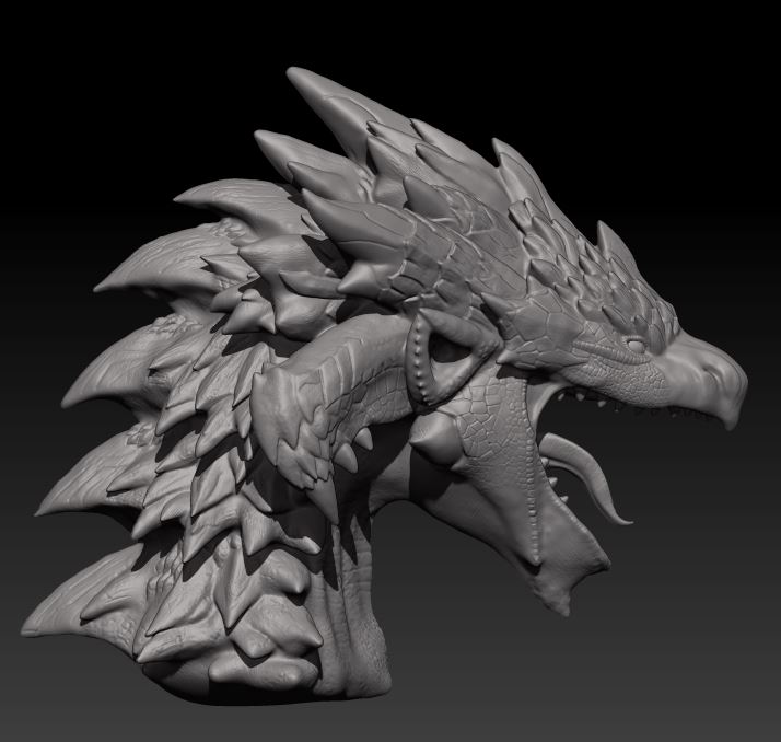 Monster Hunter Rathalos Head