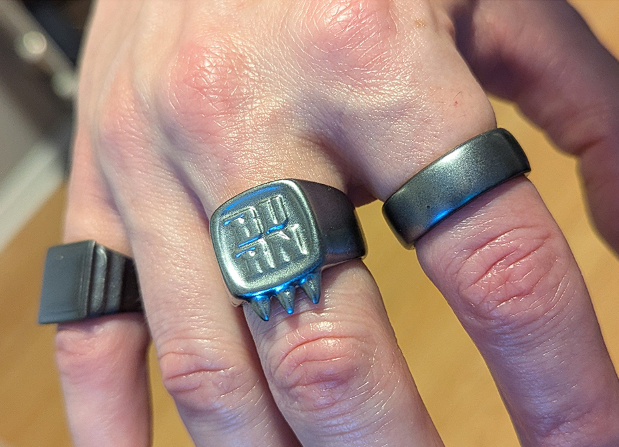 Johnny Silverhand's rings