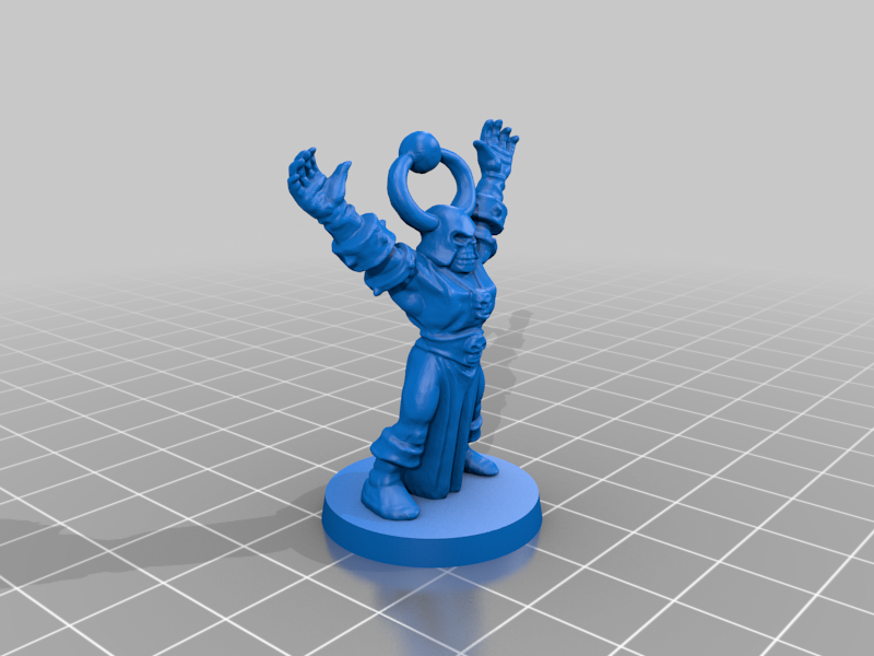 HeroQuest Chaos Mage Repaired