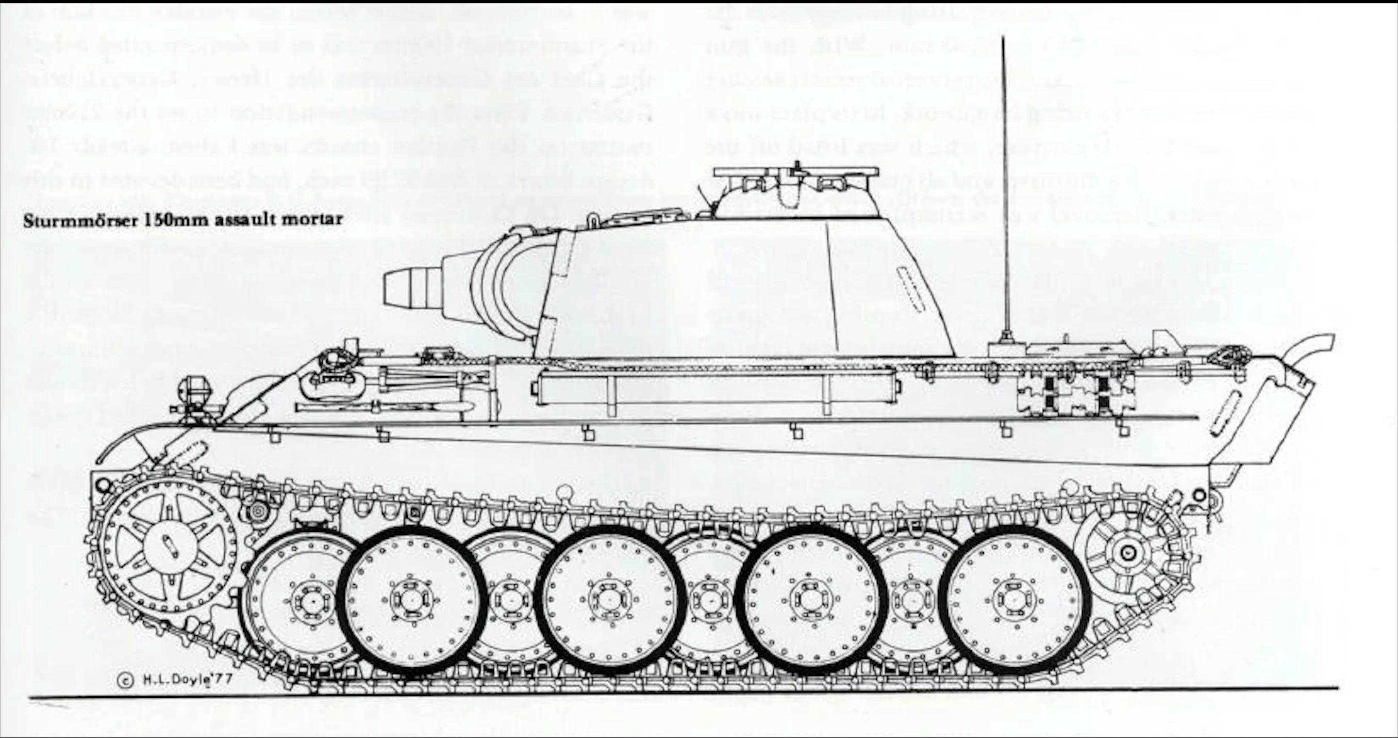1-100 15cm Sturmmörser Panther