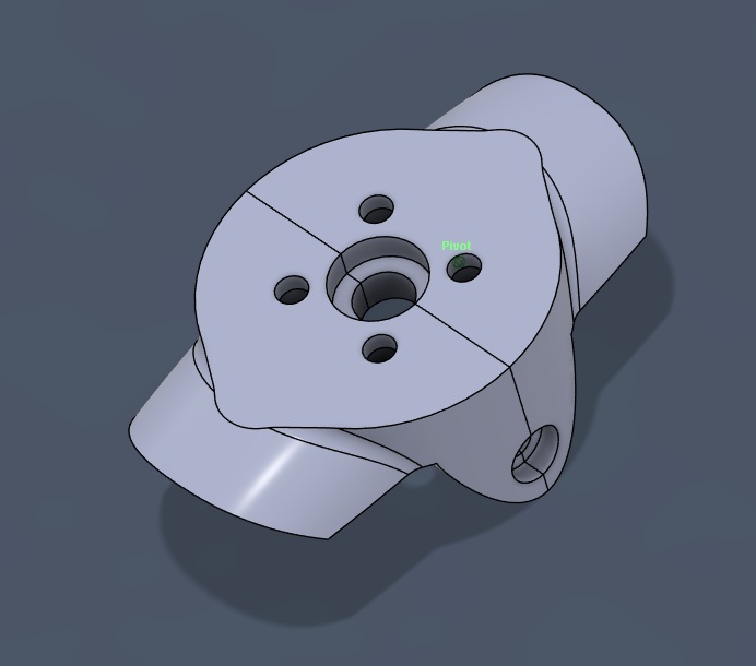 Flightory Super Stingray - Motor mount 16x16