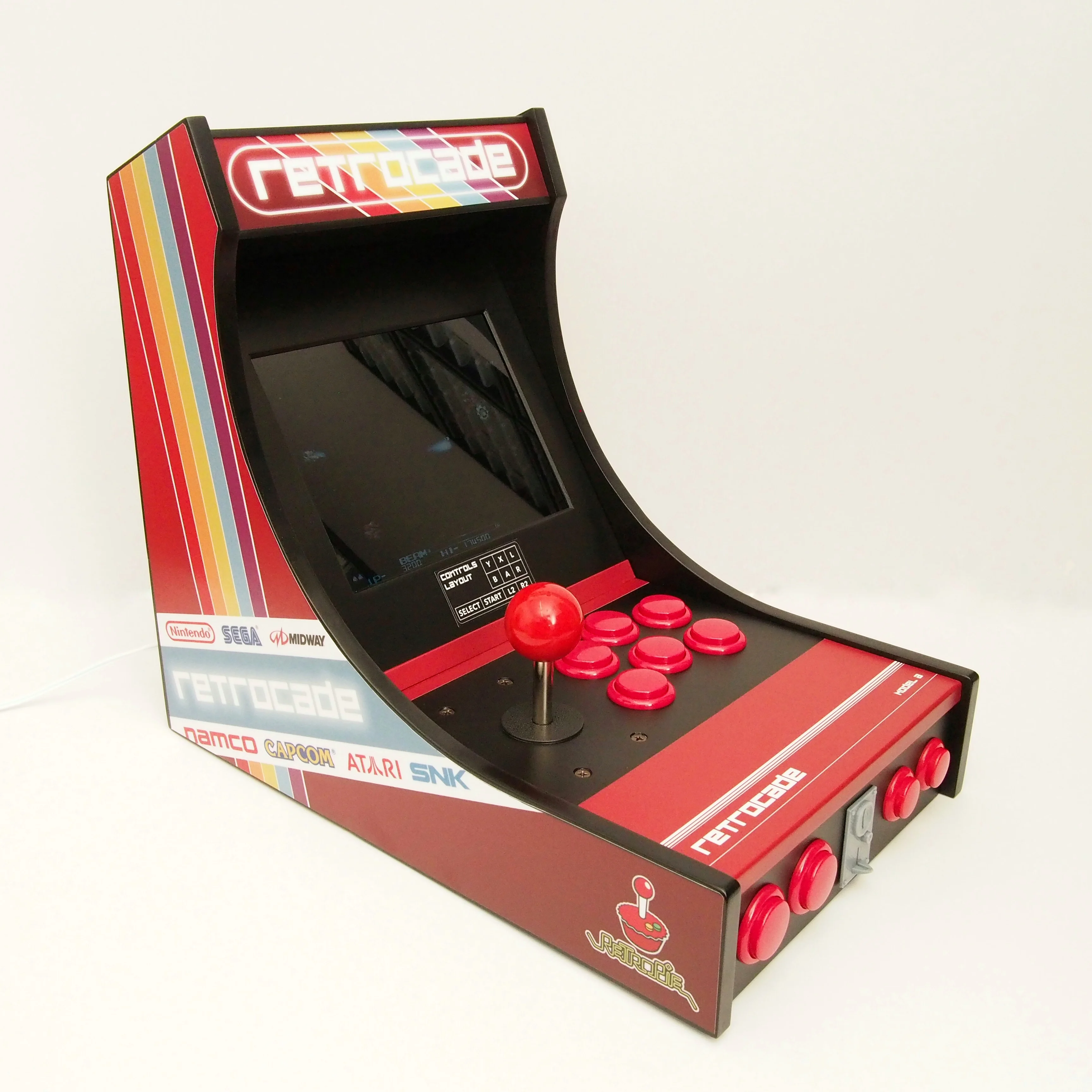 Retrocade - Desktop Arcade Machine + RetroPie