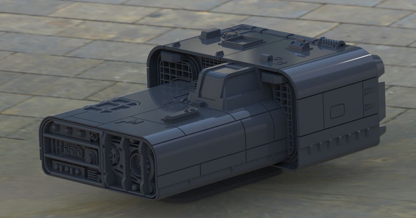 A4B Truckspeeder Star Wars Movie HO / 1:100 scale