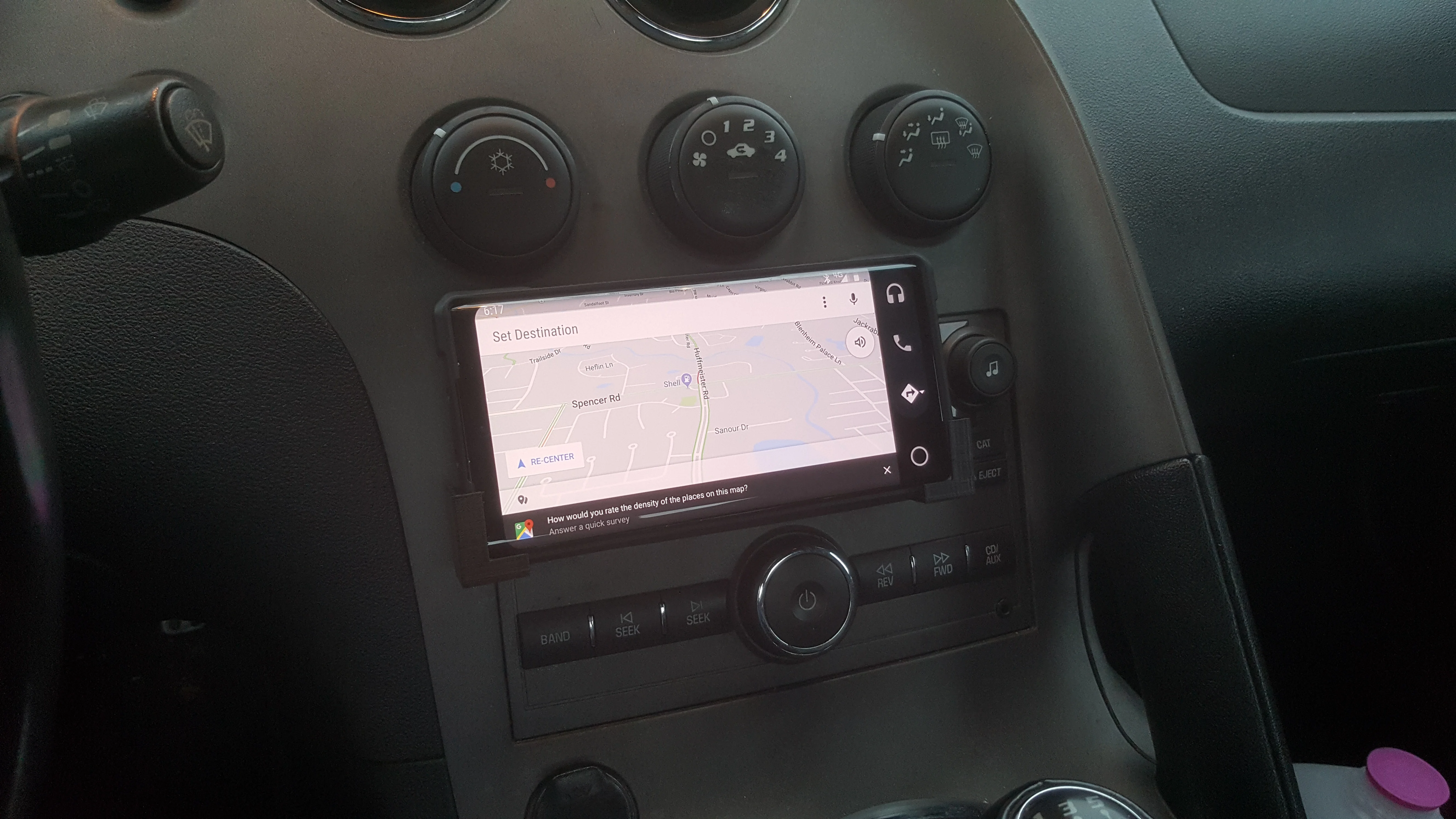 Phone Holder (Note 10 Plus) for Pontiac Solstice stock CD Player