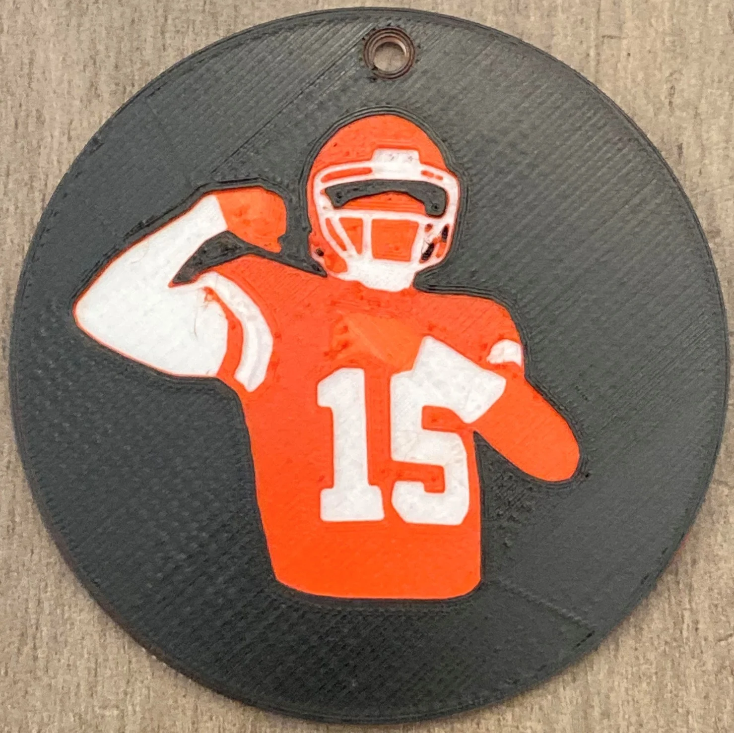 KC Chiefs Mahomes Ornament