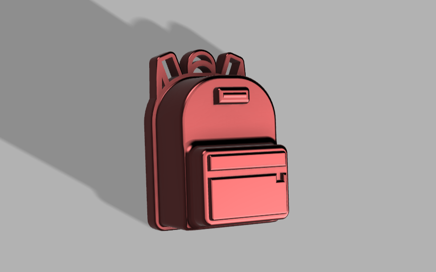 Backpack keychain