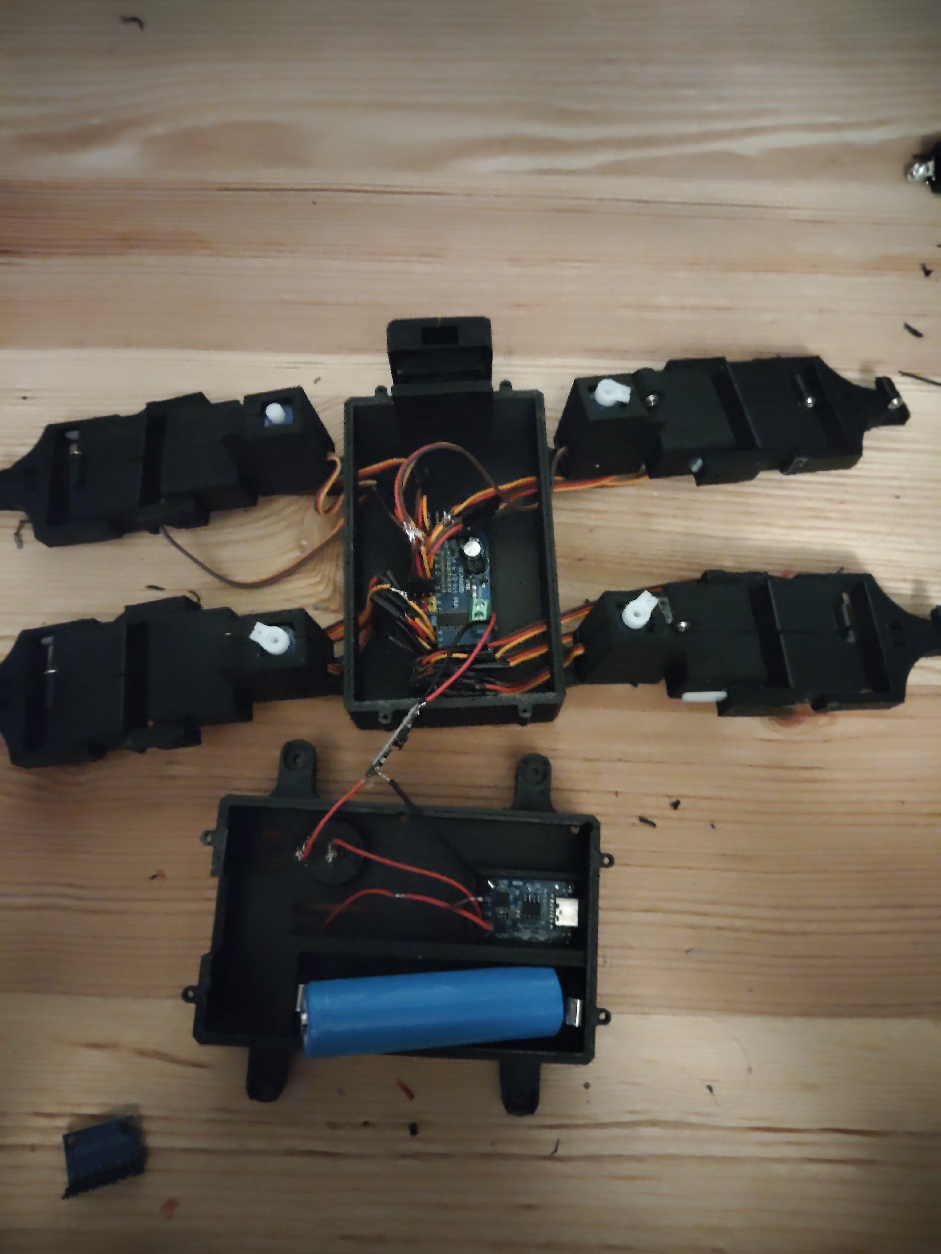 robot quadruped BARON Luka