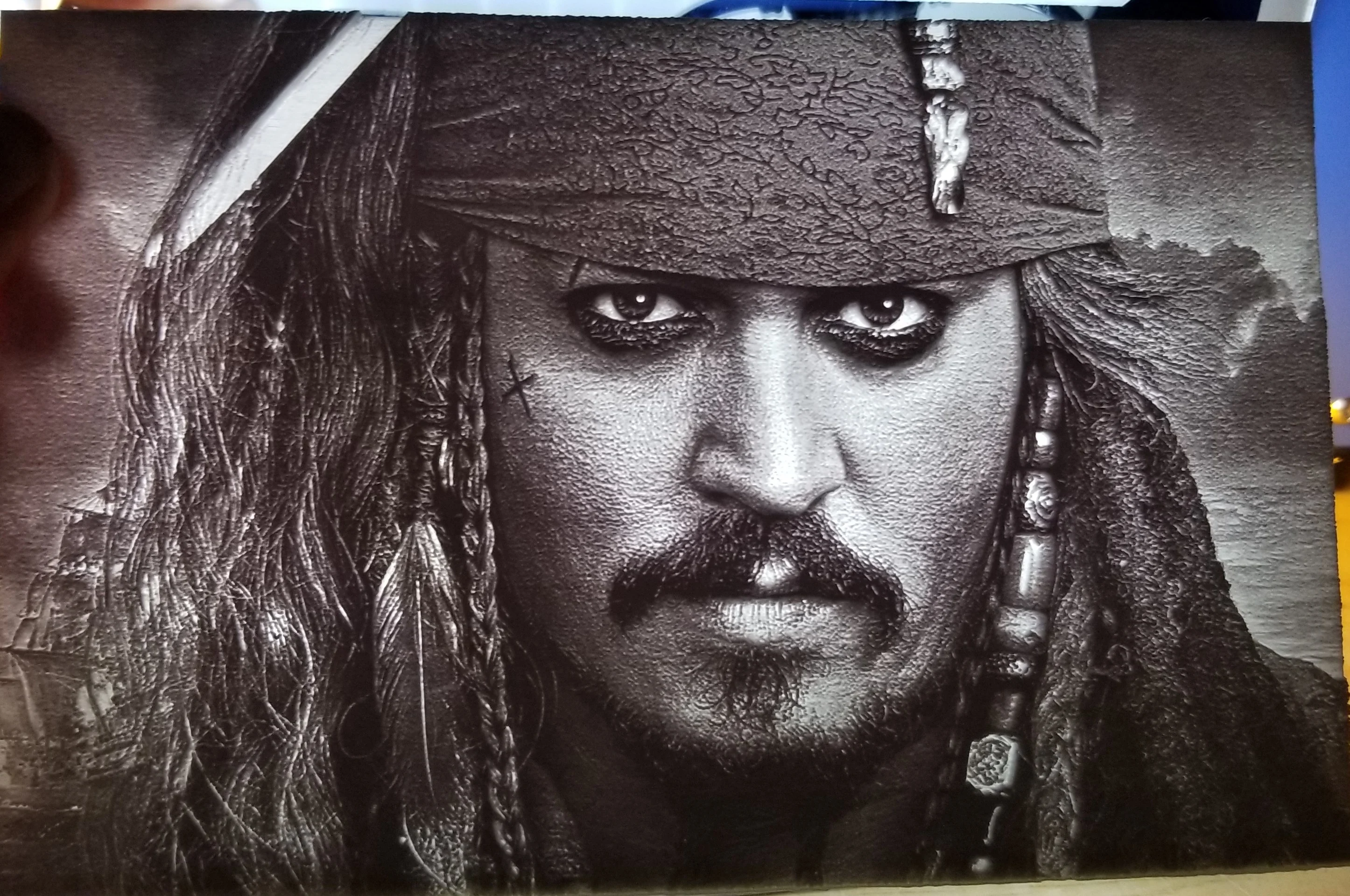 Jack Sparrow Lithophane