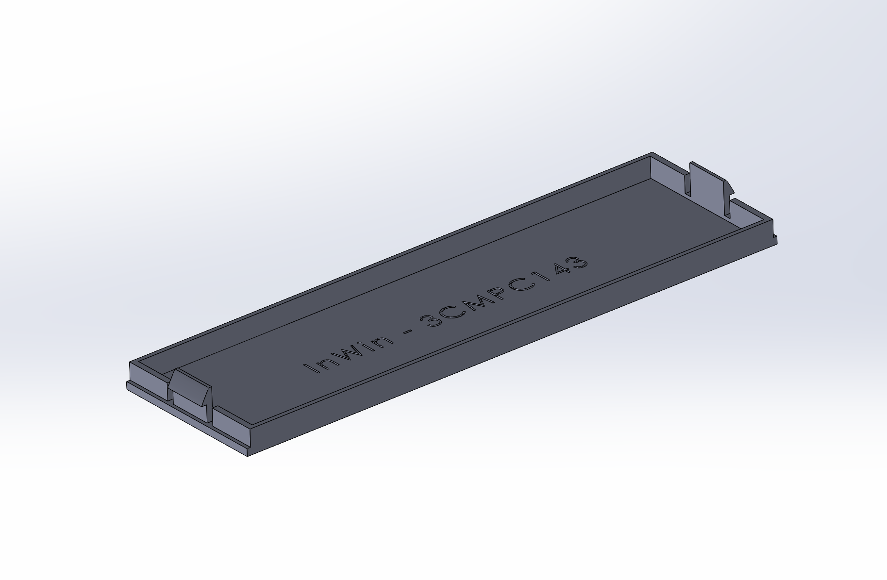 InWin DVD FDD empty plug slot cover