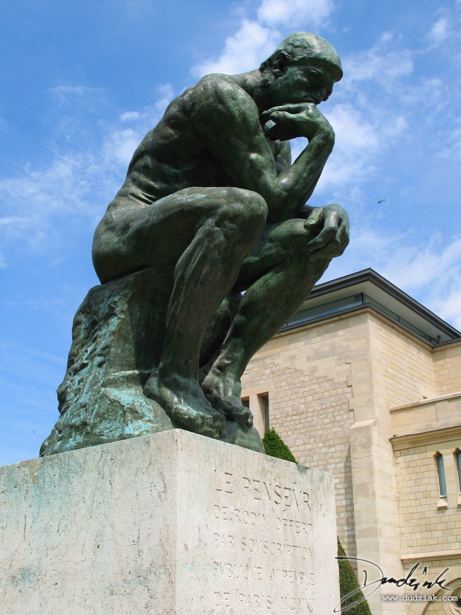 The Thinker at the Musée Rodin, France
