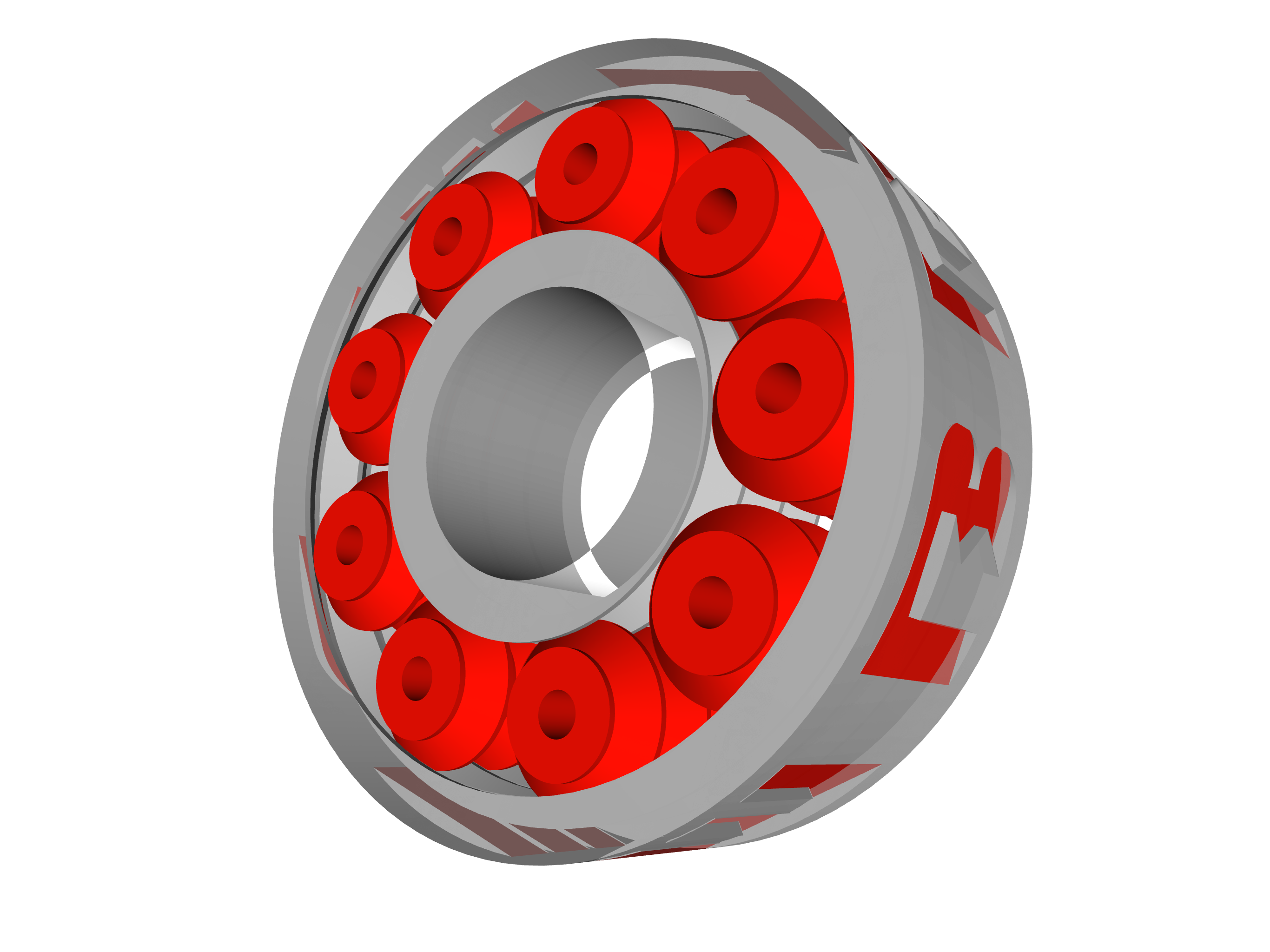 608 Bearing Replacement (print in place/fully printable)