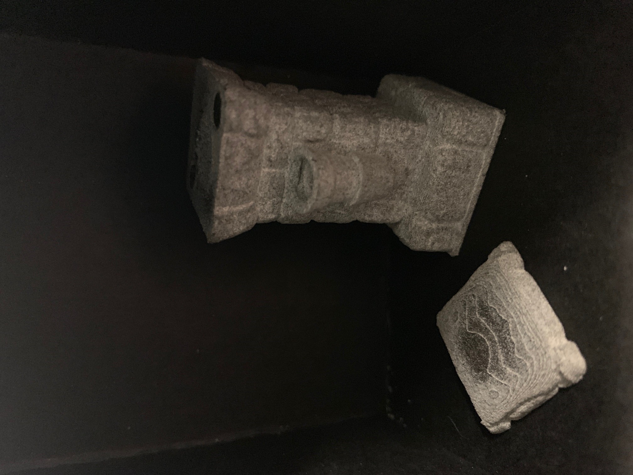 D&D Stone Pillar with torch