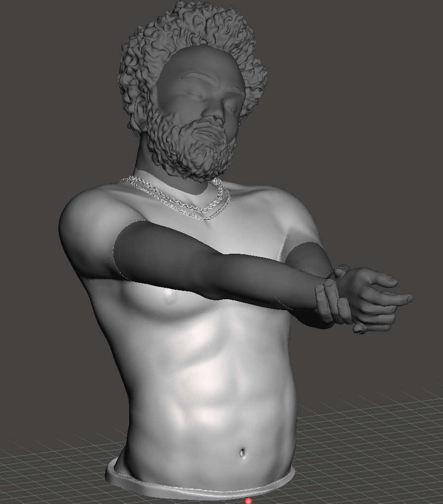 Childish Gambino This is America cut and keyed (optional extra pistol)