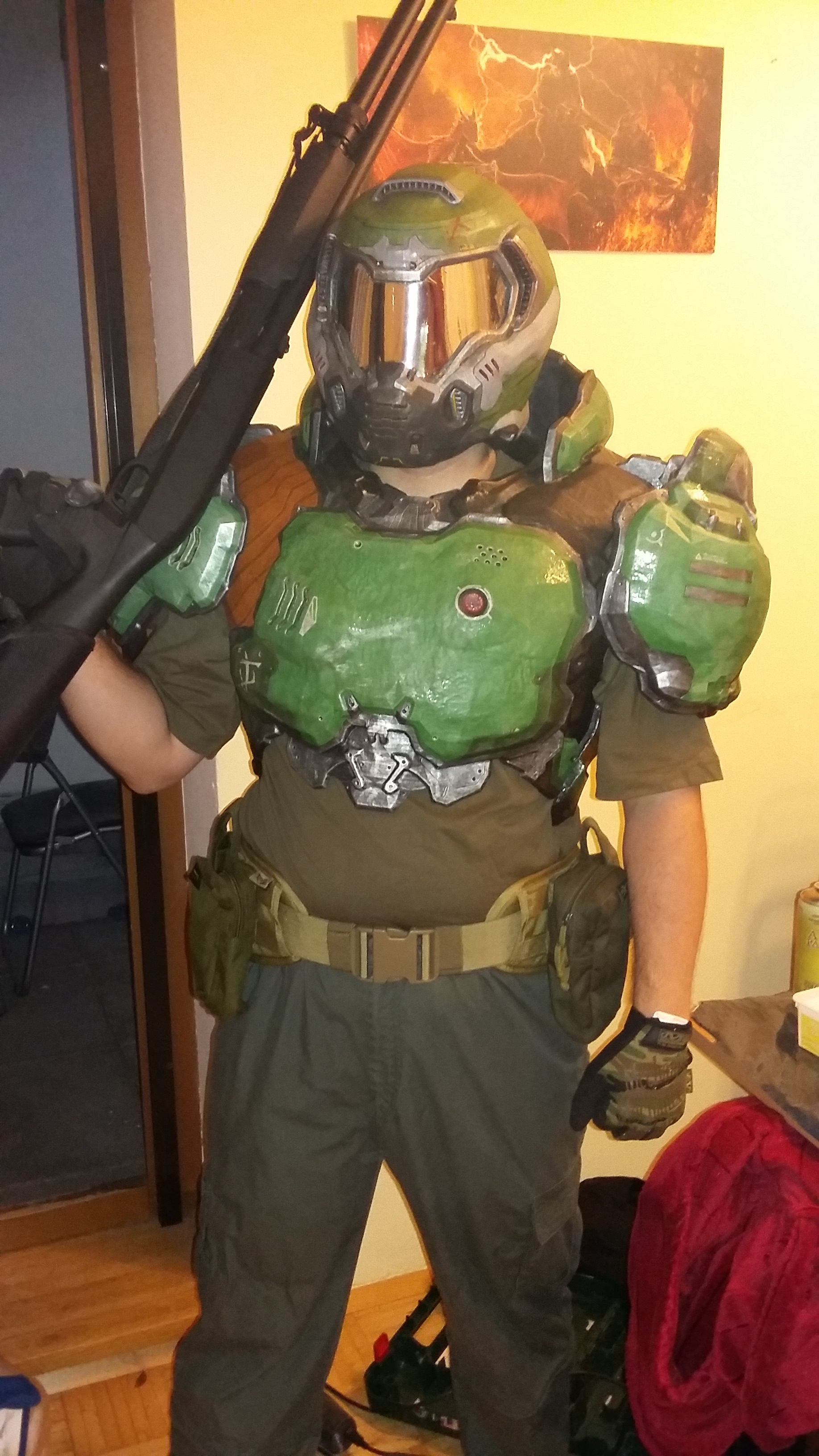 DOOM Armor Praetor Suit Pauldrons
