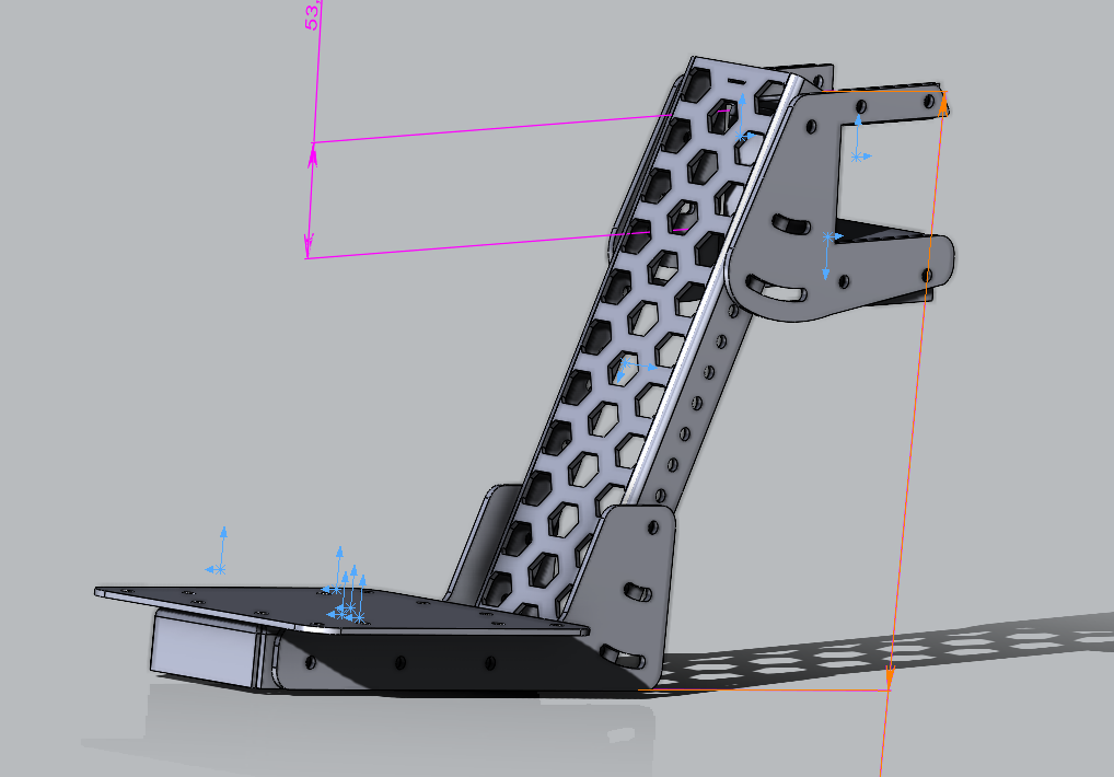 Table mount for Avia sim joystick