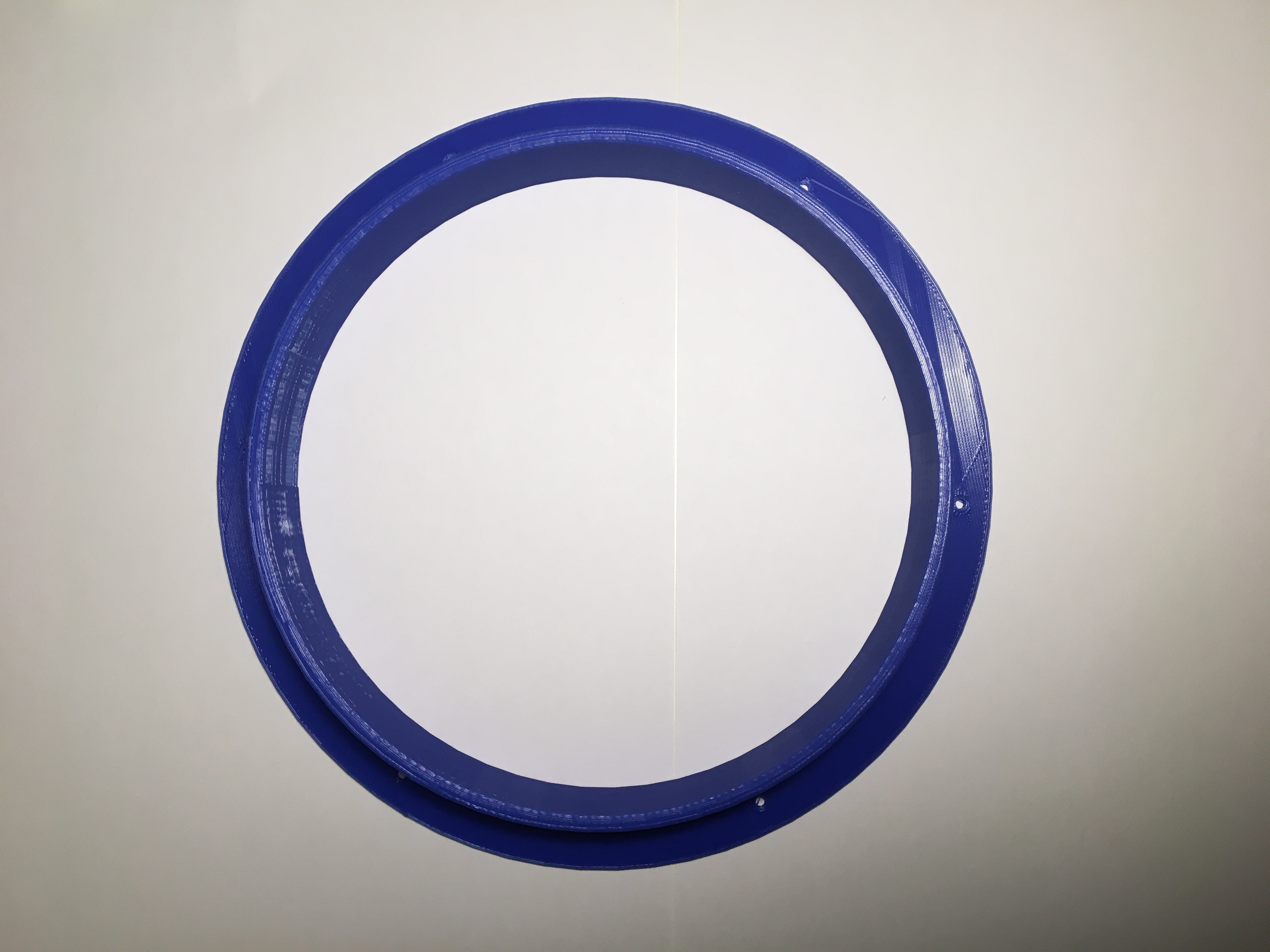 Sand cabinet gloves flange