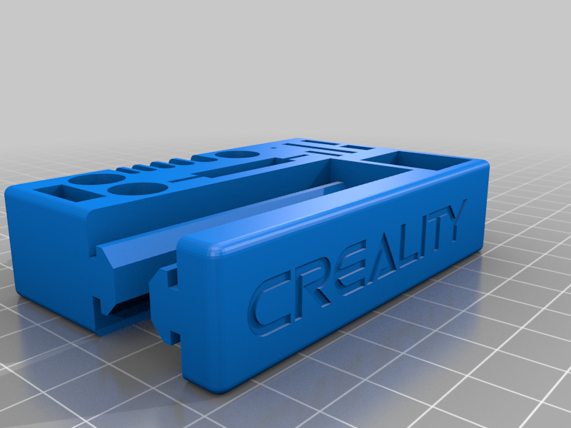 Ender 3 Tool Holder - extended for gauges and more tools