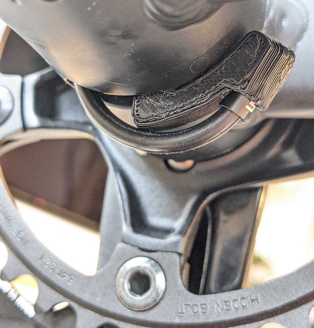 Cube Nuroad 2020 front derailleur bottom bracked endstop