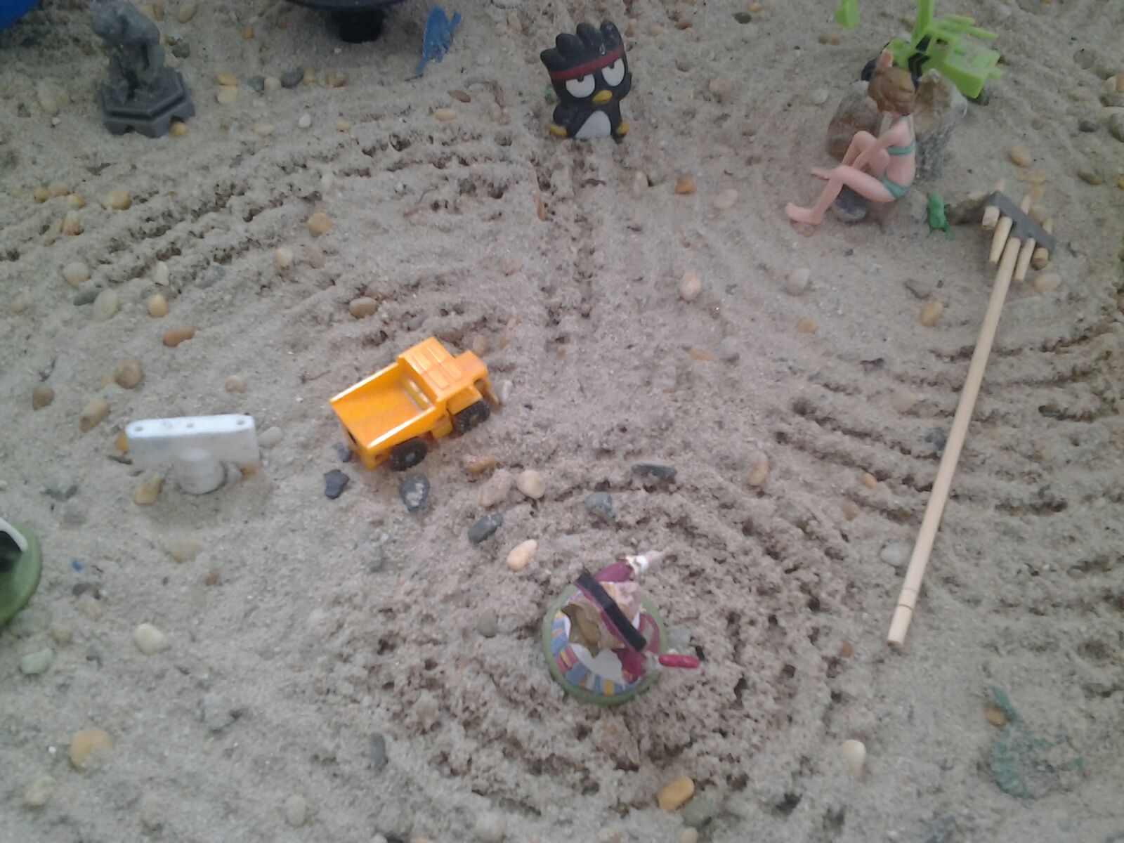 mini Zen-garden rake