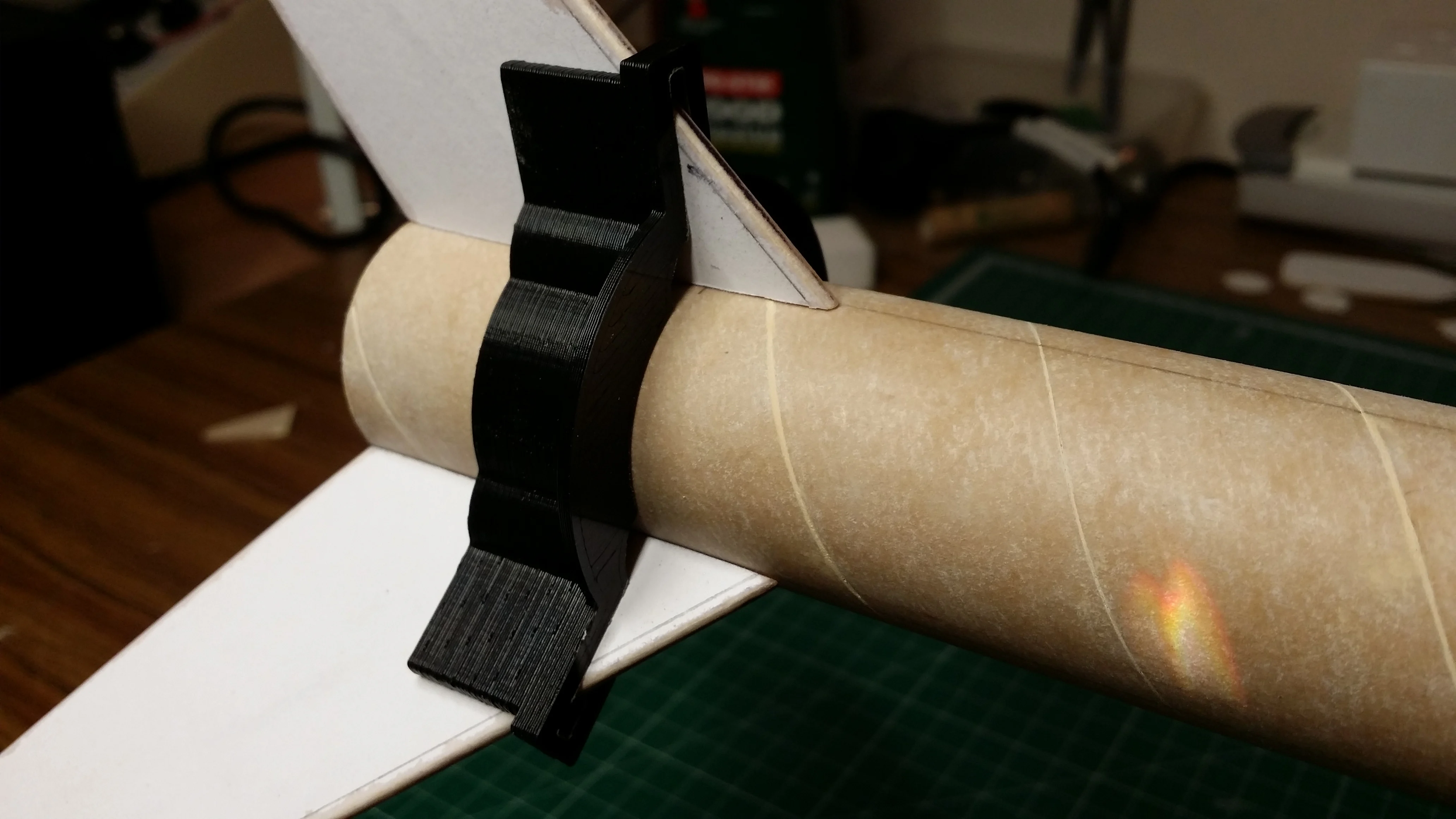 Parametric Model Rocket Fin Alignment Tool