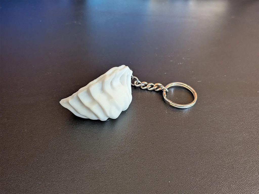 Dumpling keychain